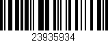 Código de barras (EAN, GTIN, SKU, ISBN): '23935934'