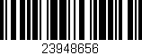 Código de barras (EAN, GTIN, SKU, ISBN): '23948656'