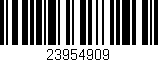 Código de barras (EAN, GTIN, SKU, ISBN): '23954909'