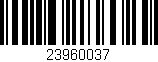 Código de barras (EAN, GTIN, SKU, ISBN): '23960037'