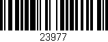 Código de barras (EAN, GTIN, SKU, ISBN): '23977'
