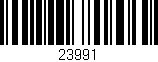 Código de barras (EAN, GTIN, SKU, ISBN): '23991'