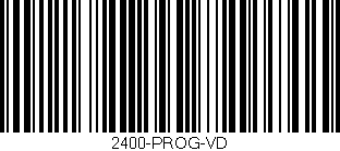 Código de barras (EAN, GTIN, SKU, ISBN): '2400-PROG-VD'
