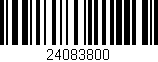 Código de barras (EAN, GTIN, SKU, ISBN): '24083800'