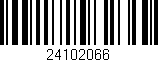Código de barras (EAN, GTIN, SKU, ISBN): '24102066'