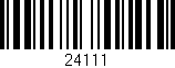 Código de barras (EAN, GTIN, SKU, ISBN): '24111'