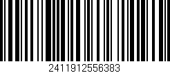 Código de barras (EAN, GTIN, SKU, ISBN): '2411912556383'