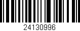 Código de barras (EAN, GTIN, SKU, ISBN): '24130996'