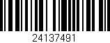 Código de barras (EAN, GTIN, SKU, ISBN): '24137491'