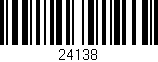 Código de barras (EAN, GTIN, SKU, ISBN): '24138'