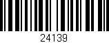 Código de barras (EAN, GTIN, SKU, ISBN): '24139'