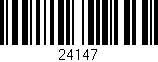 Código de barras (EAN, GTIN, SKU, ISBN): '24147'