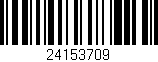 Código de barras (EAN, GTIN, SKU, ISBN): '24153709'