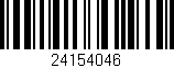 Código de barras (EAN, GTIN, SKU, ISBN): '24154046'
