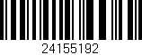 Código de barras (EAN, GTIN, SKU, ISBN): '24155192'