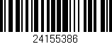 Código de barras (EAN, GTIN, SKU, ISBN): '24155386'