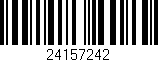 Código de barras (EAN, GTIN, SKU, ISBN): '24157242'