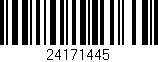 Código de barras (EAN, GTIN, SKU, ISBN): '24171445'