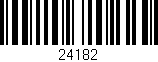 Código de barras (EAN, GTIN, SKU, ISBN): '24182'