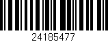 Código de barras (EAN, GTIN, SKU, ISBN): '24185477'