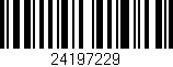 Código de barras (EAN, GTIN, SKU, ISBN): '24197229'