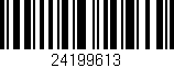 Código de barras (EAN, GTIN, SKU, ISBN): '24199613'