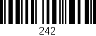 Código de barras (EAN, GTIN, SKU, ISBN): '242'