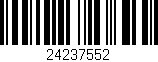 Código de barras (EAN, GTIN, SKU, ISBN): '24237552'