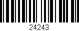 Código de barras (EAN, GTIN, SKU, ISBN): '24243'