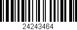 Código de barras (EAN, GTIN, SKU, ISBN): '24243464'