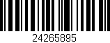 Código de barras (EAN, GTIN, SKU, ISBN): '24265895'