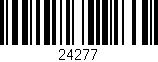 Código de barras (EAN, GTIN, SKU, ISBN): '24277'