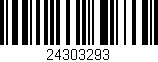 Código de barras (EAN, GTIN, SKU, ISBN): '24303293'