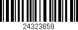 Código de barras (EAN, GTIN, SKU, ISBN): '24323659'