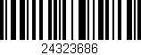 Código de barras (EAN, GTIN, SKU, ISBN): '24323686'