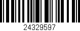 Código de barras (EAN, GTIN, SKU, ISBN): '24329597'