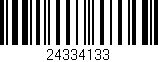 Código de barras (EAN, GTIN, SKU, ISBN): '24334133'