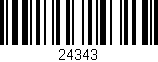 Código de barras (EAN, GTIN, SKU, ISBN): '24343'