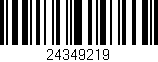 Código de barras (EAN, GTIN, SKU, ISBN): '24349219'