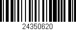 Código de barras (EAN, GTIN, SKU, ISBN): '24350620'