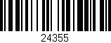 Código de barras (EAN, GTIN, SKU, ISBN): '24355'