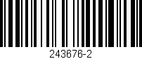 Código de barras (EAN, GTIN, SKU, ISBN): '243676-2'