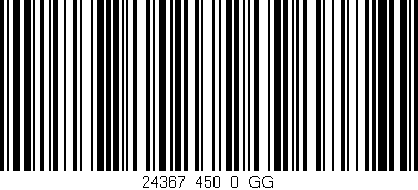 Código de barras (EAN, GTIN, SKU, ISBN): '24367_450_0_GG'