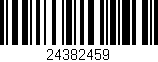 Código de barras (EAN, GTIN, SKU, ISBN): '24382459'