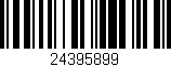 Código de barras (EAN, GTIN, SKU, ISBN): '24395899'