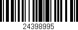 Código de barras (EAN, GTIN, SKU, ISBN): '24398995'