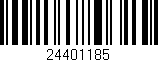 Código de barras (EAN, GTIN, SKU, ISBN): '24401185'