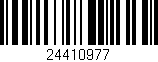 Código de barras (EAN, GTIN, SKU, ISBN): '24410977'