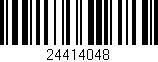 Código de barras (EAN, GTIN, SKU, ISBN): '24414048'