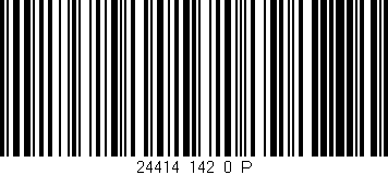Código de barras (EAN, GTIN, SKU, ISBN): '24414_142_0_P'